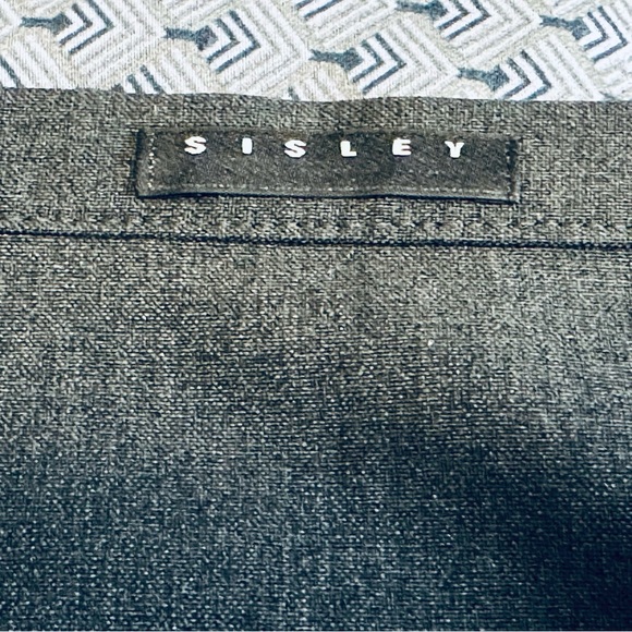 Charcoal Grey Pencil Skirt by Sicily Sz M - Picture 6 of 8